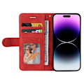 Miniatyrbillede 2 af 9: Til iPhone 15 Pro Max KT Series-1 Dobbeltfarvet etui Red