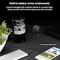 Miniatyrbild 4 av 11: Mini Spy Camera Wireless Wifi IP Home Security Cam Kamera Svart