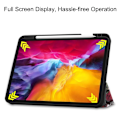 Pikkukuva 3 / 8: iPad Pro 11 2021 kolminkertainen jalustan tablettikotelo - Graffiti Multicolor