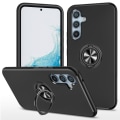 Miniatyrbillede 1 af 7: Samsung Galaxy S24+ Fingerring Kickstand Hybrid Taske Black