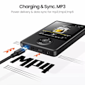 Miniatyrbillede 5 af 8: 1m USB-A han til 5pin mini-USB han datatransmissionsopladning Black