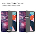 Miniatyrbillede 4 af 9: Apple iPad Air (2020) (2022) Trifoldet stativ-tabletetui - Plads Multicolor