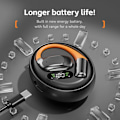 Pikkukuva 7 / 11: 144 kielen käännöskääntäjä Älykäs kääntäjäkuuloke Bluetooth Real Time - Musta Black