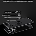 Miniatyrbillede 9 af 11: Samsung Galaxy A33 5G Finger Ring Kickstand (Built-in Metal Sheet) Case Black