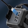 Pikkukuva 11 / 11: käsikampi Radio 12000mAh Power Bank Akku taskulamppu Aurinkolataus Black