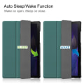 Pikkukuva 3 / 9: Kolminkertainen telinekotelo Samsung Galaxy Tab A8 10.5" (2021) - Green