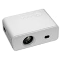 Miniatyrbild 1 av 11: 4K-projektor WiFi 6 Bluetooth 5.2 Android 11 1+8G hemprojektor Vit