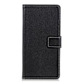 Miniatyrbillede 4 af 7: Litchi Skin Mobiltelefon Taske til OnePlus Nord - Sort Black