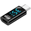 Miniatyrbillede 1 af 4: Til iPhone-adapter hun til USB-C han hurtigopladning data Black