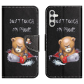 Miniatyrbillede 2 af 7: Til Samsung Galaxy A25 tegnebogstativetui mønstertelefoncover Multicolor