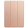 Pikkukuva 4 / 6: iPad Pro 11 (2024) Kolminkertainen Teline Tabletin Suojakuori Kynäpidikkeellä Pink gold