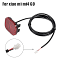 Miniatyrbilde 2 av 8: Bakre bremselys LED-lampe for Xiaomi 4 Go Scooter Red