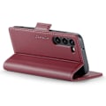Miniatyrbillede 6 af 7: CASEME Retro Pung Taske til Samsung Galaxy S24 Red
