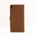 Miniatyrbillede 3 af 4: Sony Xperia XA Crazy Horse Texture Wallet Cover Brown Brown