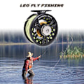 Miniatyrbillede 2 af 7: LEO 30m / 100ft vægt fremad flydende fluesnøre Nylonkernefluesine - WF-7F Green