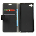 Miniatyrbillede 4 af 5: Wallet Stand Case for Alcatel A5 LED - Black Black
