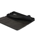 Miniatyrbillede 7 af 7: Auto-absorberet tegnebog læderstativetui til Xiaomi Mi 11 - sort Black