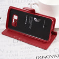 Miniatyrbilde 2 av 7: MERCURY GOOSPERY Blå Måne Samsung Galaxy S8 Plus - Rød Red