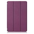 Miniatyrbillede 5 af 10: Trifoldet stativ Smart Taske til Samsung Galaxy Tab S7 FE Purple