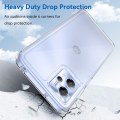 Miniatyrbild 6 av 8: För Motorola Moto G13 / G23 TPU + Akryl Anti-dropp Fodral Skal Transparent