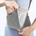 Miniatyrbillede 5 af 7: Elastisk løbebælte-taljetaske Fanny Pack - Sort / M Black