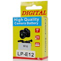 Pikkukuva 5 / 5: CANON M5/M10/M50 Mark II 7.40V 1200mAh kameran litiumioniakku Black
