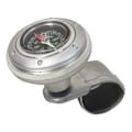Miniatyrbillede 1 af 5: Knop Bil Rat Bil Rat Spinner Knop Kompas Bil Rathåndtag Silver