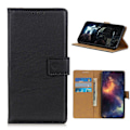 Miniatyrbillede 1 af 9: Alcatel 3X (2020) Pung Stand Beskyttende Telefonetui - Sort Black