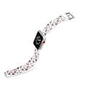 Pikkukuva 3 / 7: Silicone Watchband for Apple Watch 4 44mm, Series 3 / 2 / 1 42mm - Flamingo Multicolor