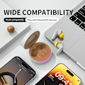 Miniatyrbild 4 av 5: MBLUE AR03pro ANC Noise Cancellation Bluetooth 5.3 Earbuds Low Latency Gaming Hörlurar - Mint Grön