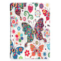 Miniatyrbillede 2 af 8: Pattern Printing Tri-fold Stand Cover Lenovo Tab E10 - Butterfly Multicolor