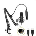Miniatyrbild 1 av 9: Studio Live Streaming Broadcasting Inspelning Mikrofon Youtube Svart