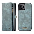 Miniatyrbillede 1 af 11: CASEME iPhone 12 Pro Max Retro plånboksfodral - Blå Blue