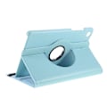 Miniatyrbillede 4 af 5: Litchi Taske Roterende Stativ Samsung Galaxy Tab A7 10.4 (2020) Blue