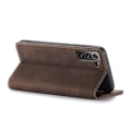 Pikkukuva 4 / 8: CASEME Retro Lompakkokotelo Samsung Galaxy S22 Plus -puhelimelle - Kahvi Dark brown