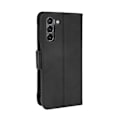 Miniatyrbillede 6 af 8: Tegnebogstelefontaske til Samsung Galaxy S21 FE Black