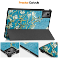 Pikkukuva 6 / 7: Lenovo Tab M11 kolminkertainen jalustan kansi - Blossom Multicolor