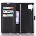 Miniatyrbillede 4 af 5: Retro Wallet Stand Case for Huawei P40 Lite - Black Black