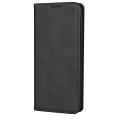 Miniatyrbillede 2 af 7: Auto-absorberet tegnebog læderstativetui til Xiaomi Mi 11 - sort Black