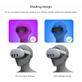 Pikkukuva 7 / 8: Meta Quest 3 FIIT VR X3 Air Circulation Fan Face Pehmuste Black