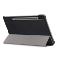 Miniatyrbillede 3 af 10: Trifoldet stativ Smart Taske til Samsung Galaxy Tab S7 FE/Tab S7 Plus/Tab S8+ Black