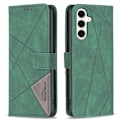 Pikkukuva 1 / 5: BINFEN COLOR Samsung Galaxy S24 FE Iskunkestävä Lompakkokotelo Green