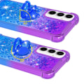 Miniatyrbillede 2 af 6: YB Quicksand Series-8 til Samsung Galaxy A35 TPU Cover Glitter Multicolor