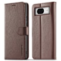 Pikkukuva 1 / 6: LC.IMEEKE Lompakkotelinekotelo Google Pixel 8a Brown