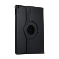 Pikkukuva 1 / 4: Apple iPad 10.2 2021/2020/2019 Litchi Texture -teline - Musta Black