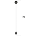Miniatyrbillede 6 af 6: Til Google Pixel Watch 3 45/41mm Watch 2 Opladningsdock Oplader med 1m kabel White