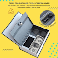 Pikkukuva 2 / 6: Vakuutuslaatikon simulointikirja Safe Mini Storage Turvalukko Black