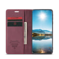 Pikkukuva 4 / 11: CASEME Retro Wallet Case for Xiaomi Mi 11 - Wine Red Red
