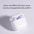 Pikkukuva 4 / 11: AirPods 4:lle liukumaton silikonikotelo, korvasuojat, nappikuulokkeet - Punainen Red