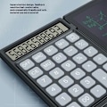 Miniatyrbilde 2 av 6: 6,5 «Flip Sammenleggbar Solkalkulator Kalkulator Skriveblokk Notisblokk Black